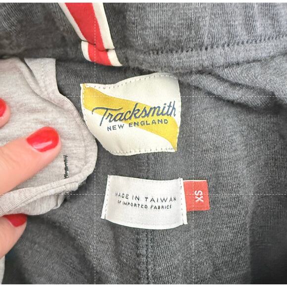 Tracksmith Downeaster Merino Wool Gray Athletic Sweatpant Jogger Womens X-Small - Picture 6 of 11